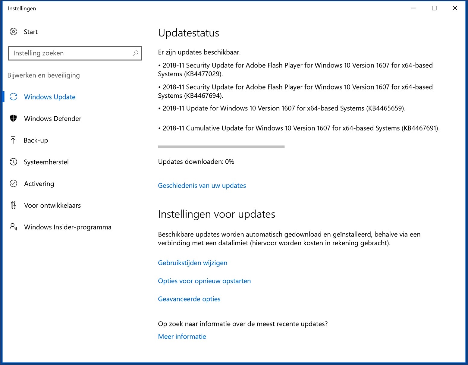 windows automatische updates uitschakelen
