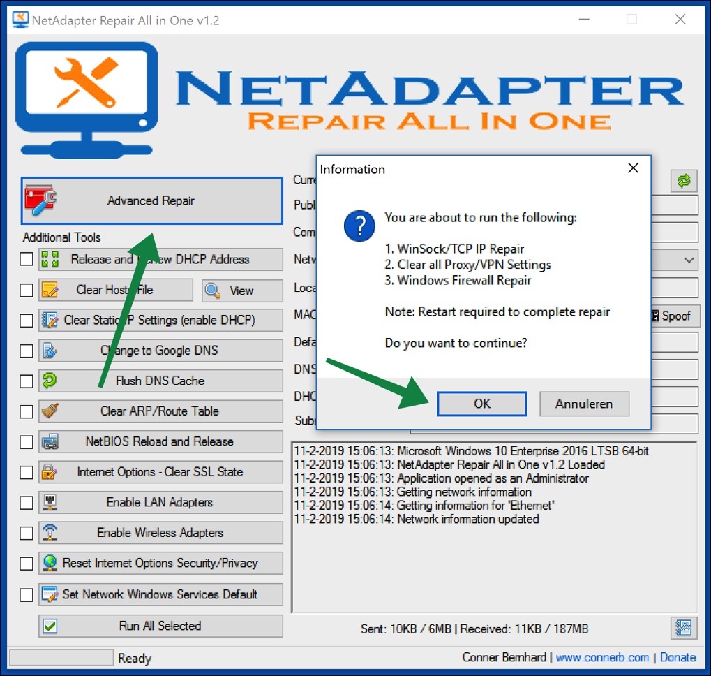 netadapter repair