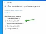 Recent Geïnstalleerde Windows Updates weergeven (2 manieren)