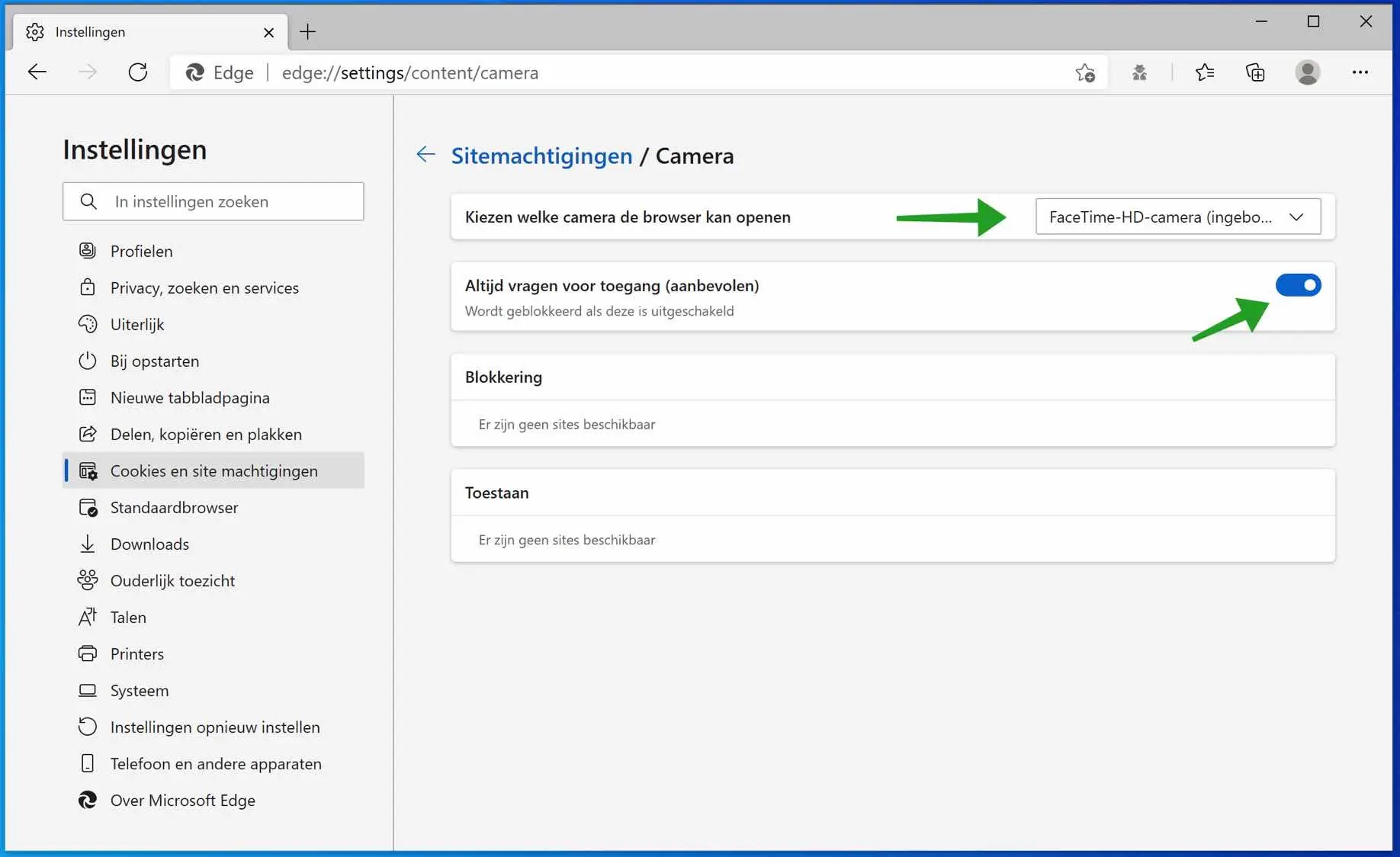 Camera (webcam) instellen in Microsoft Edge? Dit is hoe!