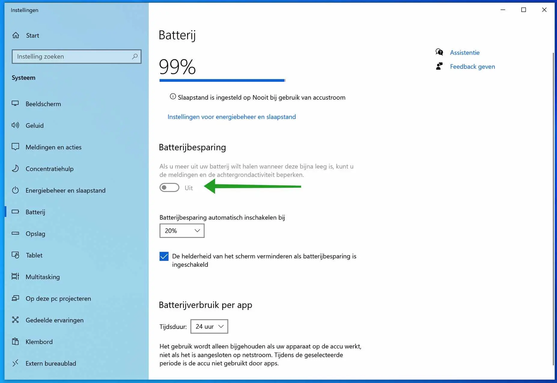 Batterijbesparing inschakelen in Windows 10? Dit is hoe!