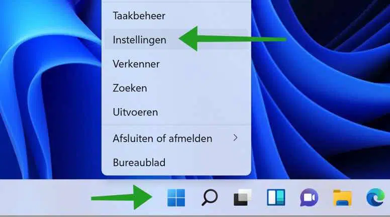Paramètres de Windows 11