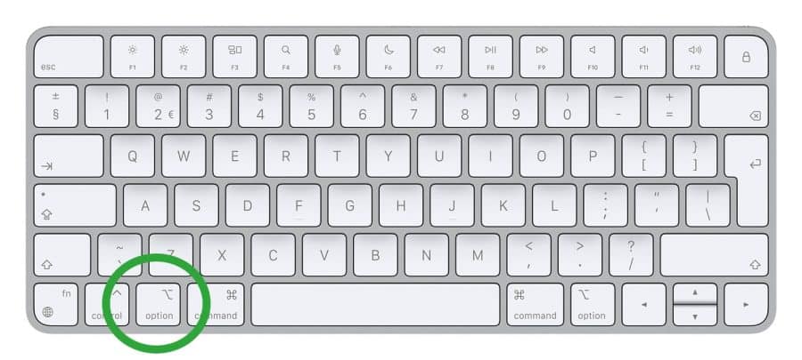 mac toetsenbord