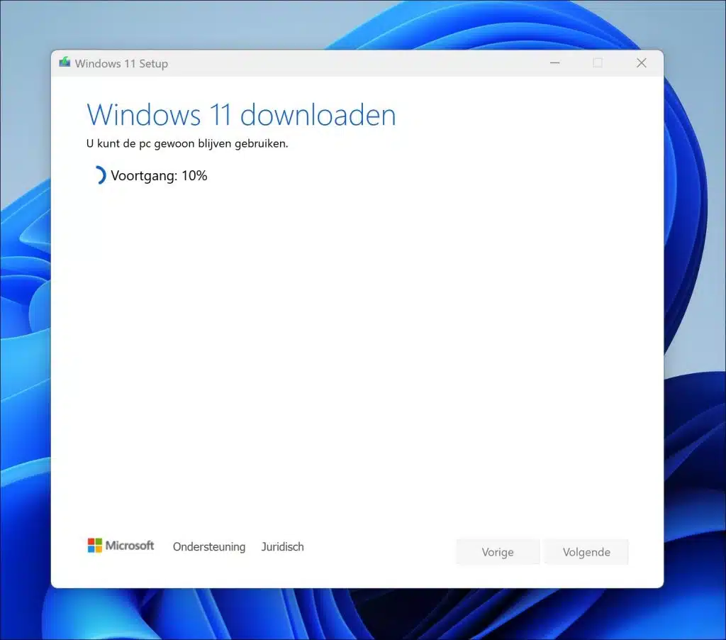 windows 11 downloaden naar usb