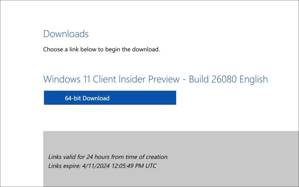 Windows 11 24H2 preview downloaden